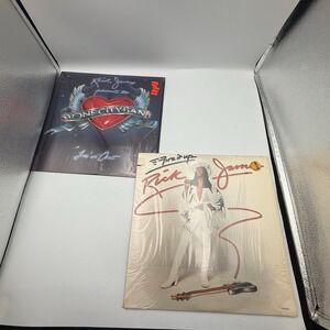 Rick James Vinyl Lot Fire It Up 1979 & Stone City Band In 'N' Out 1980 Gordy LP